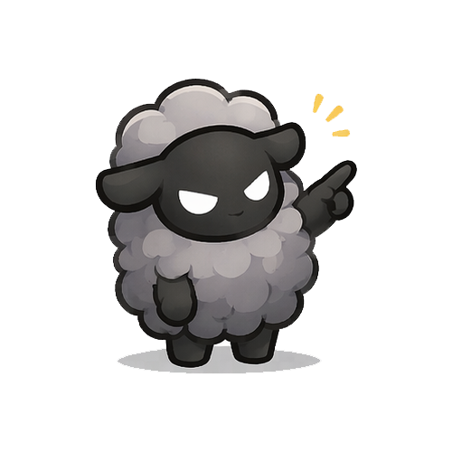 黒羊キャラクター